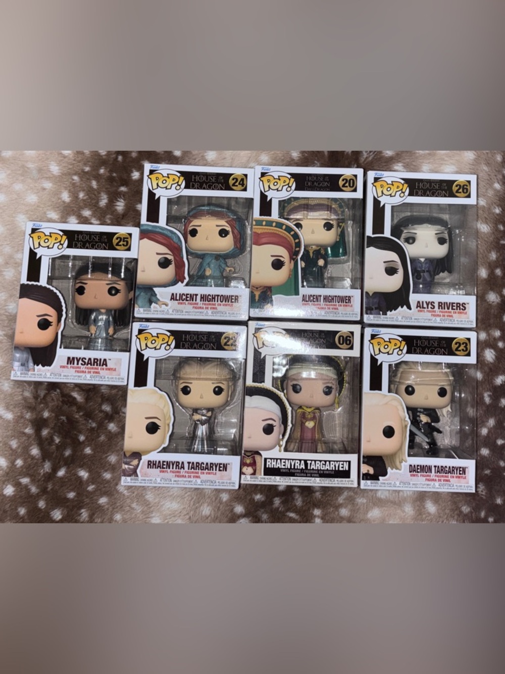 House of the Dragon Funko lot